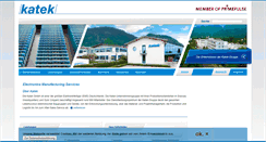 Desktop Screenshot of katek.de